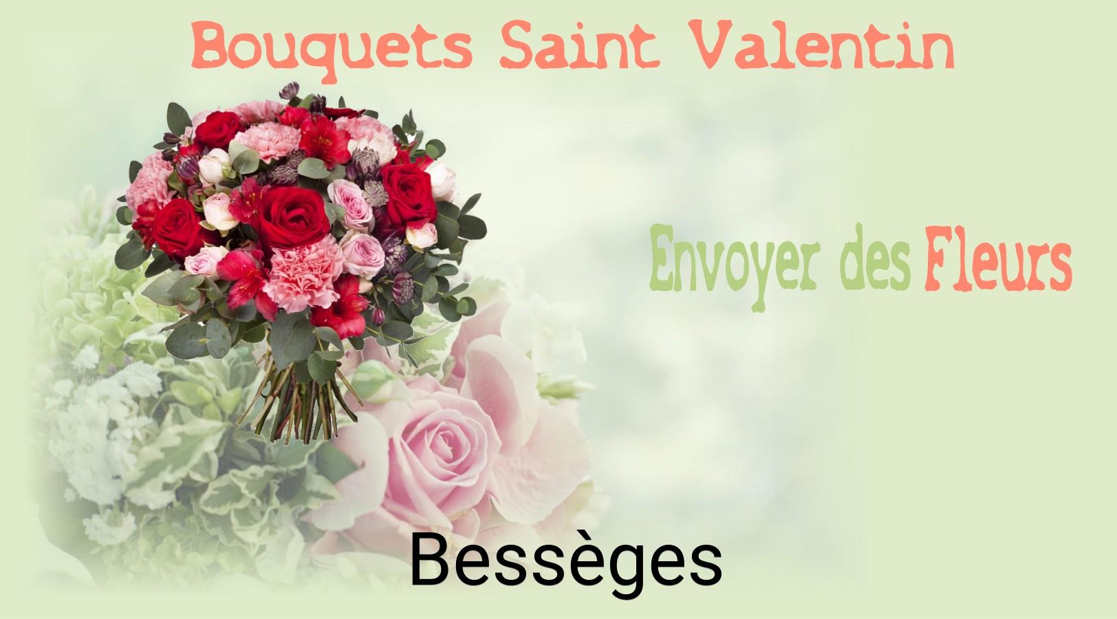 Roses de Saint-Valentin livrées à Bessèges